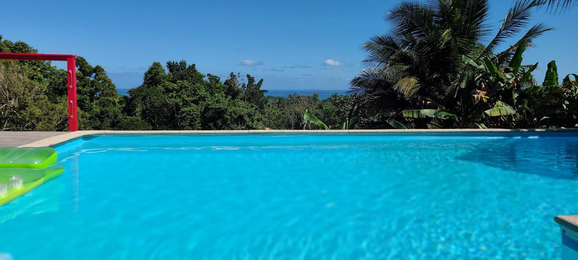 Pipirite Chantant - Maison Creole Vue Mer Сент-Роз Екстер'єр фото