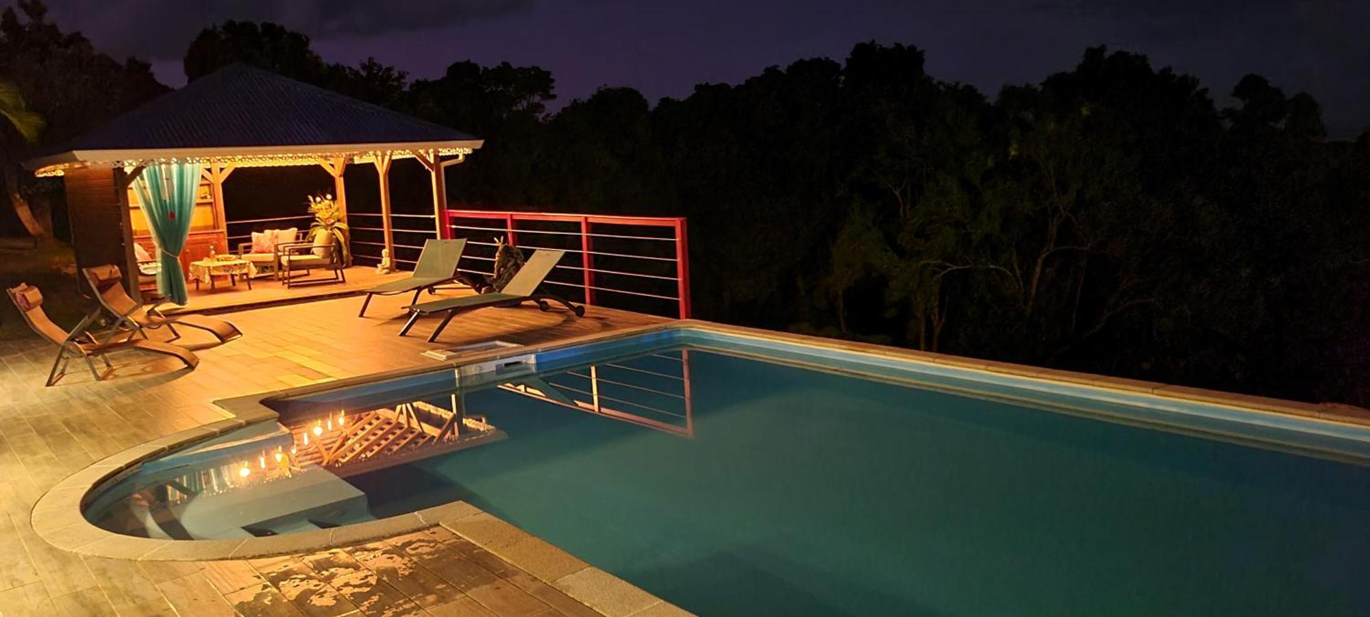 Pipirite Chantant - Maison Creole Vue Mer Сент-Роз Екстер'єр фото