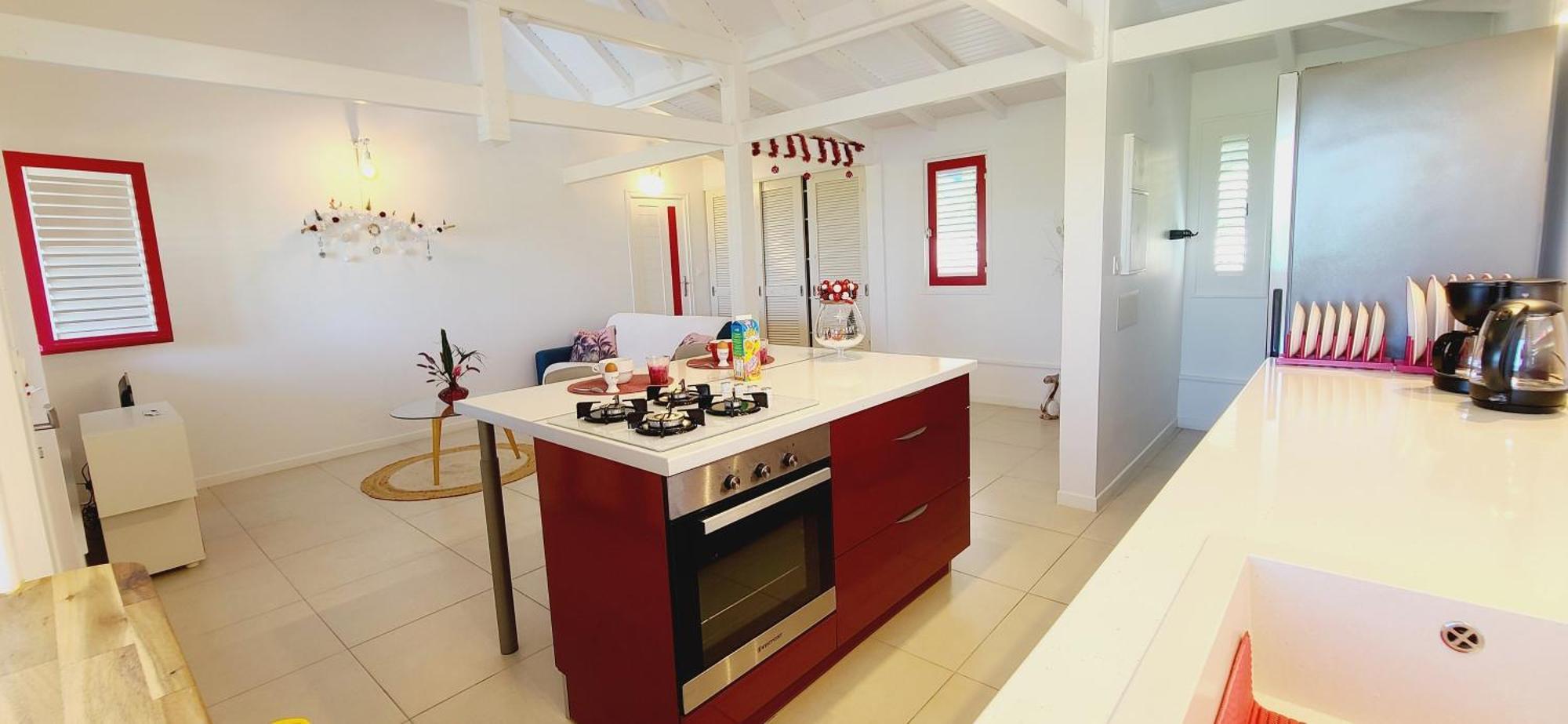 Pipirite Chantant - Maison Creole Vue Mer Сент-Роз Екстер'єр фото