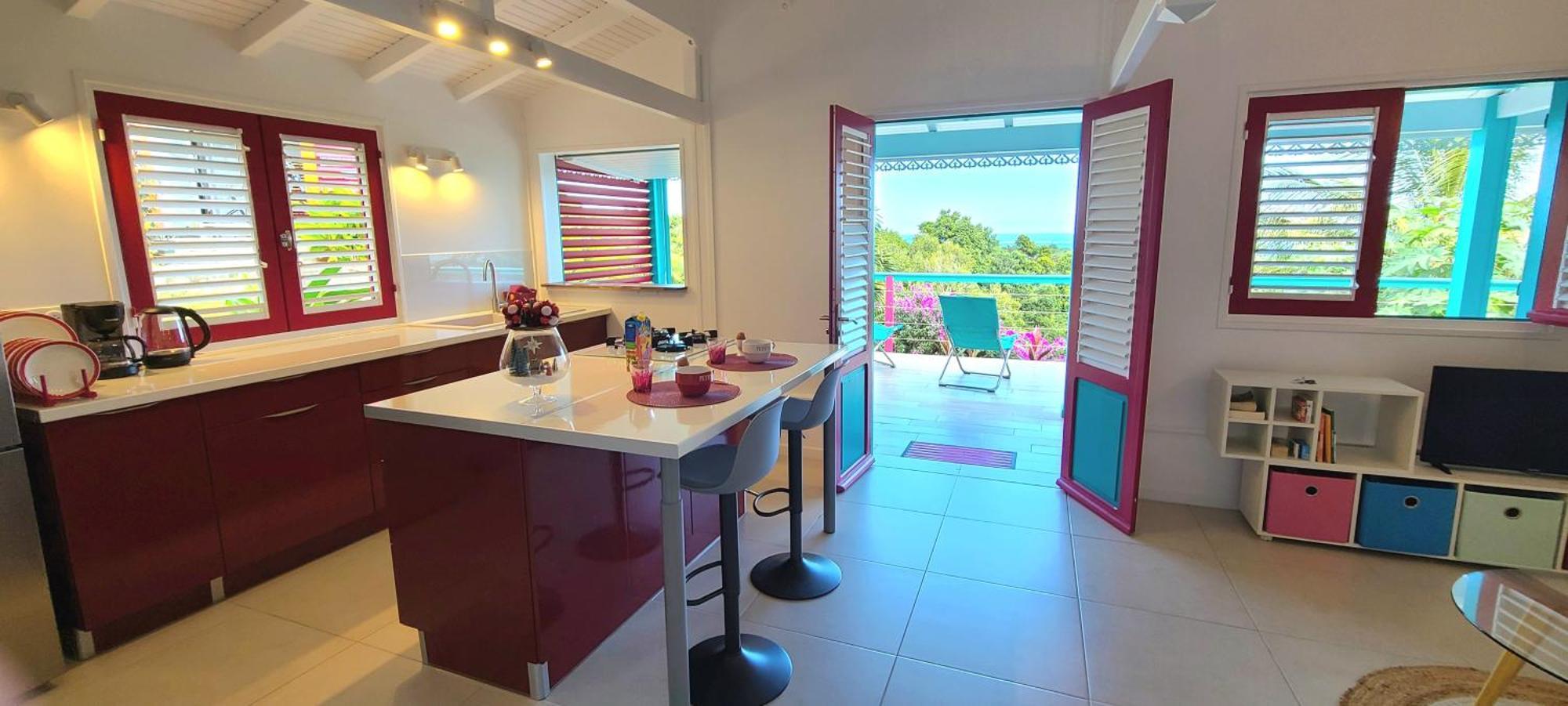 Pipirite Chantant - Maison Creole Vue Mer Сент-Роз Екстер'єр фото
