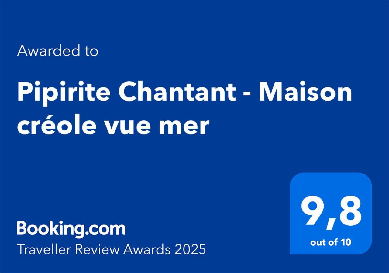 Pipirite Chantant - Maison Creole Vue Mer Сент-Роз Екстер'єр фото